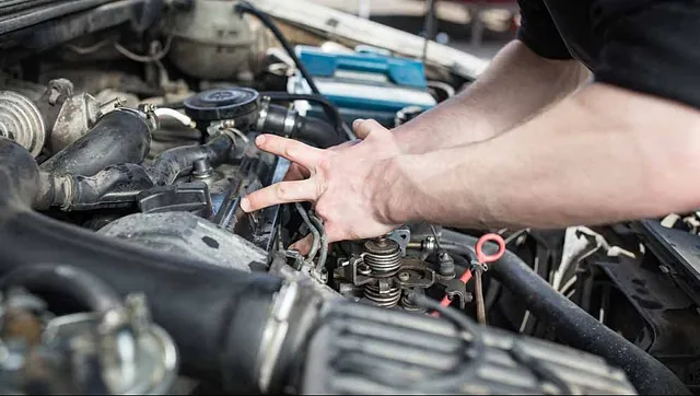 One of our team working on a clients engine